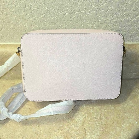 Michael Michael Kors Powder Blush Leather Crossbody Jet Set Bag Lg, NWT - Picture 5 of 11